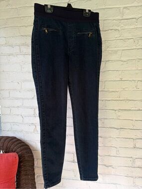 FREE PEOPLE Dark Wash Denim Jeggings Skinny Jeans